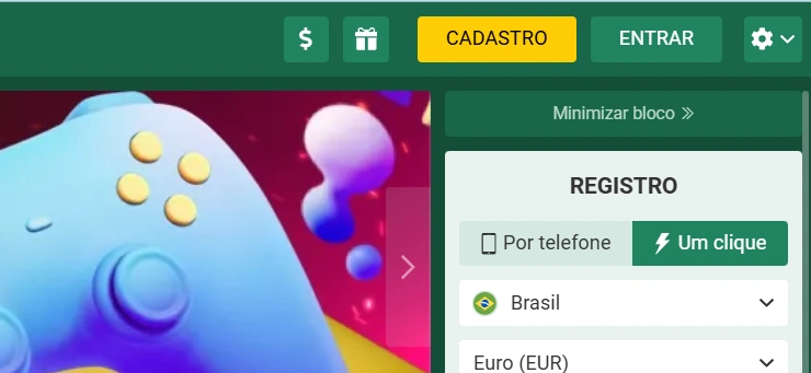 Aplicativo de aposta