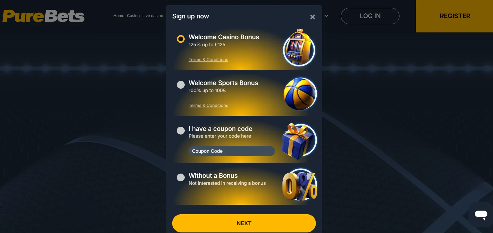 Esporte da sorte cassino