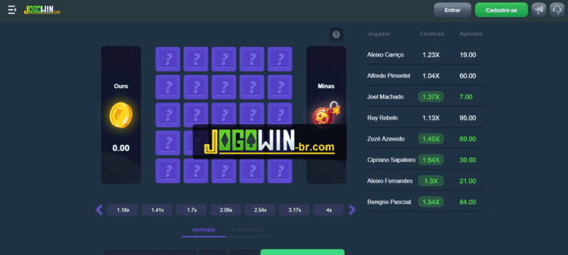Jogo cassino online