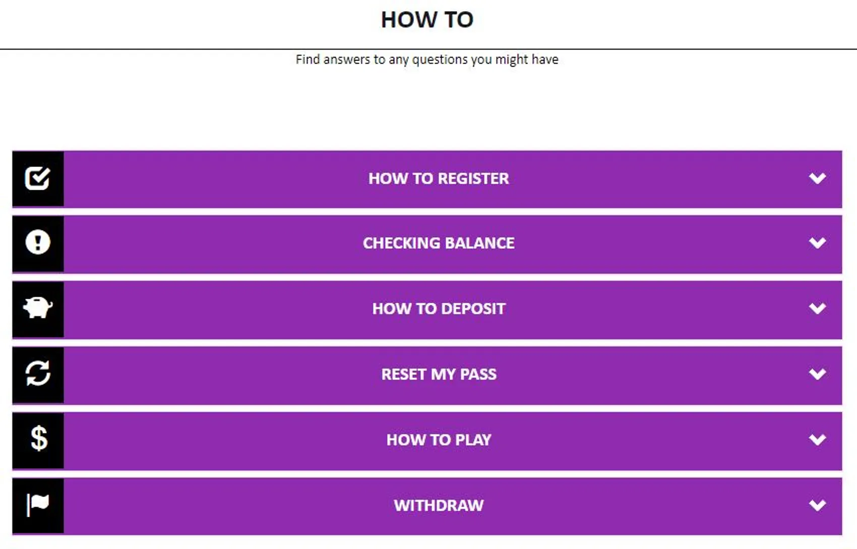 Esporte bets