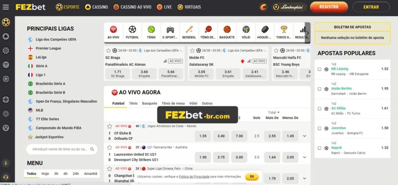 Bets esporte